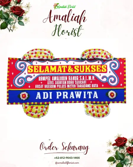 Papan Bunga Ucapan Selamat Cigaleuh